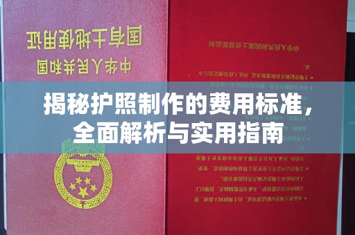 海晏揭秘护照制作的费用标准，全面解析与实用指南